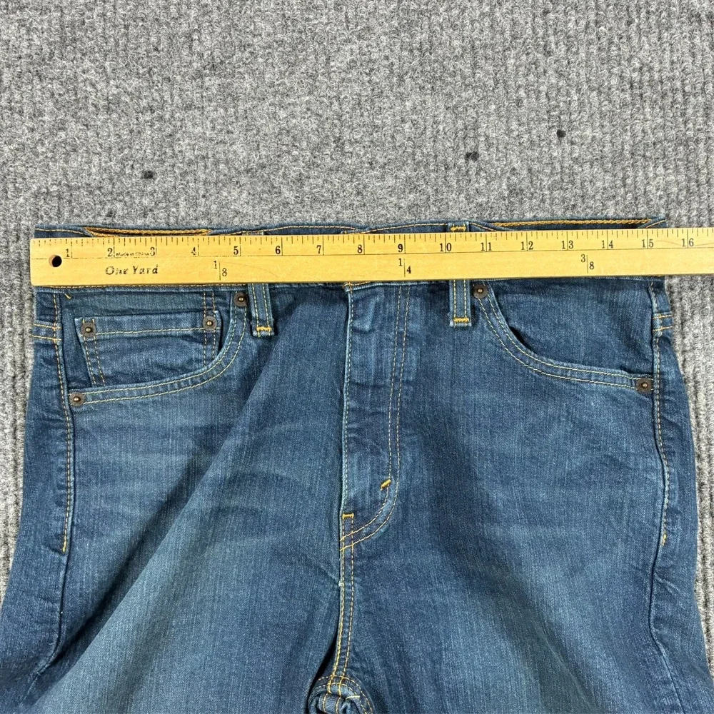 Levi's 510 Mens Skinny Jeans Size 33x32 Medium Wash Stretch Denim Mid Rise